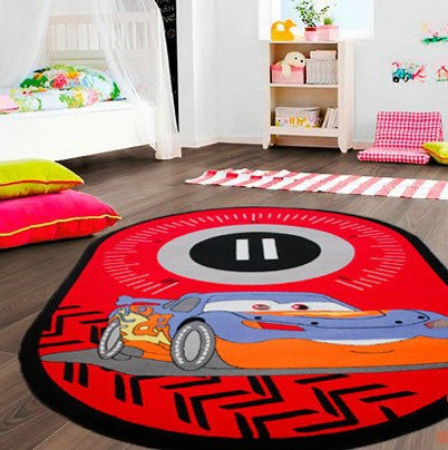 Ковер Kids машина красный 2 для детской комнаты лучшее напольное покрытие в Украине по низкой цене, производство Турция, купить недорого в интернет-магазине Супер Ковролин Интернет-магазин Супер Ковролин