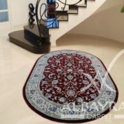 Ковер Оттоман без центра красный 2 лучшее напольное покрытие в Украине, купить в интернет-магазине Супер Ковролин, производство Турция, Европейское качесвто с восточными нотами, купить недорого