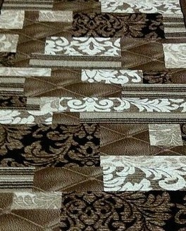 Ковровые дорожки Magnolia silver коричневый геометрия Интернет-магазин Супер Ковролин